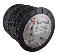 OZAKI TORNADO - Fil Nylon Copolymère - L 109m - Ø: 3,30mm - Fil Aérodynamique - Réduit Le Bruit & Les Vibrations - Qualité Professionnelle
