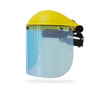 OZAKI - Visière De Protection Ecran En Polycarbonate - Modèle Professionnel - Relevable - Tour De Tête Réglable - Débroussailleuse & Bricolage