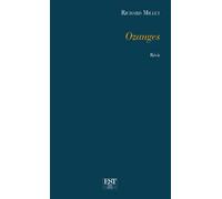 Ozanges - Richard Millet - Est Tastet - broché - Roman