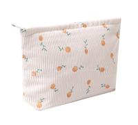 OZAOZ Trousse de maquillage pour femme, trousse de toilette de voyage avec fermeture éclair, grande capacité, trousse de toilette de voyage pour femmes et filles, Flower-Q, Trousse de maquillage