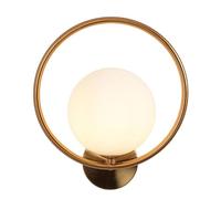 OZBMA Appliques murales minimalistes contemporaines, Style Nordique créatif, Rondes et Modernes, pour Couloir, Salon ou Chambre (Lot de 2) ()