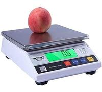 OZBMA Balance électronique de Poche numérique de Haute précision avec écran LCD, Fonctions Tare et PCS pour Restaurant, Viande, Fruits (5 kg/0,1 g) ()