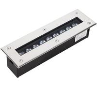 OZBMA Lampe encastrée rectangulaire à LED, étanche IP67, pour éclairage paysager extérieur (escaliers, Murs, etc.), AC85-265V/Violet/36W (Jaune 9W)