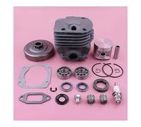 OZBMDHXLSD Kit de réparation for Piston de Cylindre 50 mm Compatible avec Les tronçonneuses 2065, 2165, 2071 et 2171 : pignon, Jante, roulement à Aiguilles, Joint d'huile et Joint d'étanchéité.