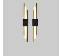 OZBME Applique Murale extérieure Moderne à LED, Lampe de Jardin étanche pour la décoration de Couloir de Villa (lumière Chaude B)