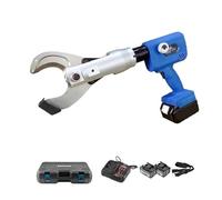 OZBME Coupe-câble hydraulique électrique Portable, Rechargeable sans Fil avec Batteries Amovibles, Force de sertissage élevée pour Une Coupe de Fil Efficace ()