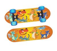 OzBozz Dragons Skateboard avec Roues Flashing - Plateau 43,2 cm - Graphiques spectaculaires - Les Roues s'allument Lors du déplacement