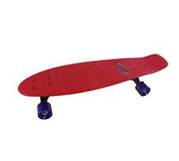 Ozbozz Skateboard en Plastique pour Enfant - Plateau de 68,6 cm - Couleurs Vives et Vives