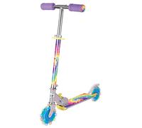 OZBOZZ Tie Dye Scooter with Flashing Wheels TROTINETTE, SV20890, Arc-en-Ciel, Taille Unique