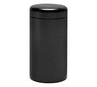 OZCHIN Bocal de rangement en verre anti-UV avec couvercle à vis hermétique, résistant aux odeurs, pour café, thé, herbes et épices, récipient en verre épais et durable, noir, 500 ml