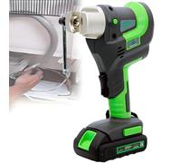 OzcNykt Kit D'éVasement éLectrique avec Coupe-Tube Et éBavureur, Outil D'éVasement Simple pour Tube Excentrique à 45°, pour Cuivre/Aluminium Doux Et Efficace