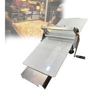 OzcNykt Laminoir Manuel Pliable pour pâte à Pizza, avec Plateau de laminage et épaisseur réglable de 0 à 25 mm, pour Pizzas, Croissants, pâtes, fondants, Usage Commercial Model300