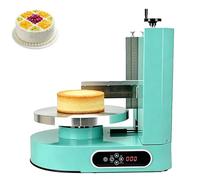 OzcNykt Machine à décorer Les gâteaux, Machine Automatique à étaler la crème et à glacer, Outil de lissage et de glaçage à Vitesse réglable, pour Boulangerie, pâtisserie et Usage Domestique. Green