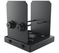 Ozco Building Products 52108 Ironwood Lite 6x6 Post Base, (1 per Pack), Black