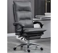 OZCULT Chaise Confortable Fauteuil De Direction Ordinateur Table et chaises Rembourrage supplémentaire Confort Chaise de Jeu, Chaise Longue pivotante 360° Chaise de Travail Lourde