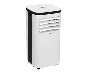 OZEANOS Climatiseur Mobile Portable 9000 BTU/h 2,6kW, Unité de Climatisation Portable avec Télécommande, Minuterie 24 heures Télécommande Leise im Betrieb Surface couverte 35 m