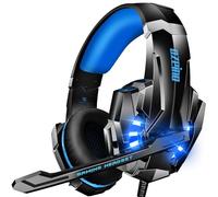 Ozeino Casque Gaming, Casque Gamer pour Ps5, Son Stéréo 3D, Casque avec Microphone Antibruit, Casques avec Jack 3,5 mm,Casque Gaming pour PC Ps4 Xbox Switch