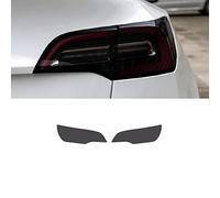 OZEQO Teinte de Phare de Voiture Film de Protection Noir fumé Autocollant Transparent en TPU pour feu arrière, adapté aux Accessoires Tesla modèle Y 2020