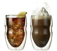 Ozeri - Serafina Double Paroi Verres Series Double Wall - Verres contenance 12 oz (354 ml) - Set de 2 verres