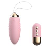 Oziral Vibromasseur télécommandé avec chaleur, stimulation du point G et du clitoris, boule de sexe télécommandée, jouet sexuel pour couples et femmes, œuf vibrant rechargeable, rose