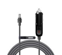 Ozkak Starlink Mini câble d'alimentation CC pour Allume-Cigare 3 m 12 V-24 V DC Câble d'alimentation pour Starlink Mini Accessoires 18 AWG Alimentation pour camions, Bus, navires étanches