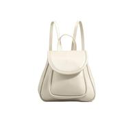 OZLCUA Mini Sac A Dos Sac à main printemps-été, mini sac dos for filles, bandoulière tendance, d'école en PU for femmes(White)