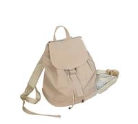 OZLCUA Mini Sac A Dos Sacs à dos for femmes, tendance, simples, for étudiantes, de voyage, grande capacité, légers, en nylon, for l'école(Apricot)