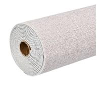 OZLCUA Papier Peint Thermique Papier peint autocollant imitation lin for rénovation de salon et chambre à coucher - Stickers muraux résistants(Linen Pink,50cm x1000cm)