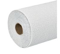 OZLCUA Papier Peint Thermique Papier peint autocollant imitation lin for rénovation de salon et chambre à coucher - Stickers muraux résistants(Linen White,50cm x1000cm)