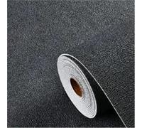 OZLCUA Papier Peint Thermique Stickers muraux en mousse 3D auto-adhésifs PVC, couleur unie, épais, imperméables, effet lin, for la décoration intérieure(Diatom Dark Grey,1000cmx50cm)