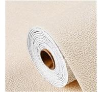 OZLCUA Papier Peint Thermique Stickers muraux en mousse 3D auto-adhésifs PVC, couleur unie, épais, imperméables, effet lin, for la décoration intérieure(Diatom yellow,1000cmx50cm)