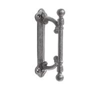 OZLCUA PoignéE De Porte RéTro Door Handle Heavy Duty Retro Versatile Easily Install Pull Farmhouse Decor Iron Gate For Wooden Fence