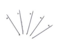 OZLIYY 20 goupilles de Fixation Rapide for Bracelet Montre 1,8 mm diamètre, 4 Barrettes à Ressort en Acier Inoxydable, Tailles Disponibles : 15, 16, 17, 18, 19, 21, 22, 23 et 24(4pcs-1.8mm,18mm)