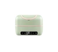 OZLMBERN Boîte à lunch électrique isotherme à brancher, chauffage automatique, cuisson à la vapeur du riz avec seau à riz portable