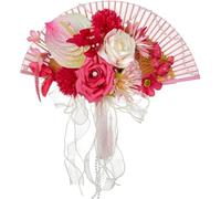 OZLMBERN Éventail de Plumes rétro, Accessoires de Boule de Retour à l'école, éventail de décoration de Demoiselle d'honneur de mariée de Mariage