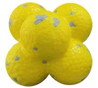 OZLMBERN Jouet for Chien de Compagnie Boule de Morsure de Pop-Corn Dents durables meulage léger et Haute élasticité Formation Chien taquin Jeu de Chien