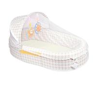 OZLMBERN Lit bébé Fait de Tout Coton Portable bébé Isolation et Protection Pliable biomimétique lit détachable et Lavable