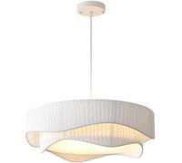 OZLMBERN Lustre Nordique en Tissu pour Salon, Chambre Principale, hôtel, Famille d'accueil, Restaurant créatif, Lustre d'étude Minimaliste