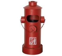 OZLMBERN Poubelle extérieure Fer Art créatif Style Industriel rétro Bouche d'incendie cendrier Poubelle Maison bac de Rangement