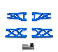 OZLZHJ Kit de Bras de Suspension Avant/arrière Universel, for Voiture RC 1/10 Arrma Granit 4 * 4/Senton VORTEKS Typhon AR330443 AR330516, pièce en Aluminium(Blue)