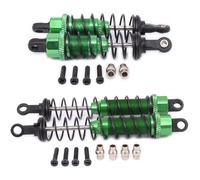 OZLZHJ Pièces Avant et arrière en métal remplies d'huile for Mise à Niveau de Voiture RC Crawler 1/12 12428 12423, Vert