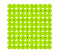 OZO Pickleball - Lot de 100 Balles d'Extérieur, 40 Trous, Moulage par Rotation