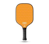 OZO Pickleball - Spark Energia Ritmo - Raquette de Puissance pour Les Débutants Approuvée par l'USAPA - Surface en Fibre de Carbone (Orange)
