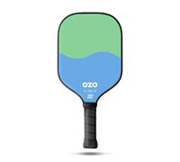 OZO Pickleball - Spark Inceptra Gelato - Raquette de Contrôle pour Les Débutants Approuvée par l'USAPA - Surface en Fibre de Verre (Pistache & Cotton Candy)