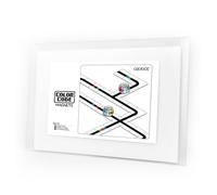 Ozobot Kit de base d'aimants à code couleur : outil d'apprentissage de codage interactif pour enfants à partir de 5 ans, améliore la logique et les compétences de résolution de problèmes, éducation en