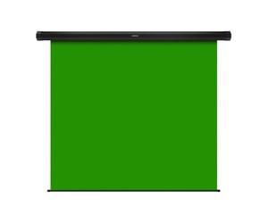 OZONE Chroma Fond Vert X80 -OZCHROMAX80- Conçu pour le streaming et la photographie professionnelle, dimensions 150x180cm, système motorisé, fond interactif, anti-reflet, anti-éblouissement, vert