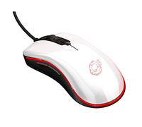 Ozone Gaming Gear Souris de Jeu, Capteur Optique, LED RGB, Technologie Omron, Dpi Réglable 5000, Blanc Brillant