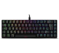Ozone Gaming Mini Tactical Keyboard -Oztacticalde- Clavier Mécanique Sans Pavé Numérique, Bluetooth, Commutateurs Outemu Red, Éclairage Led Rgb, Silencieux, Layout Allemand, Noir