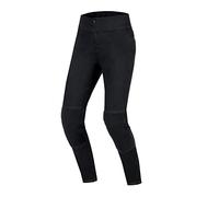 OZONE MOTO Chica Pantalon Leggings de Moto Femme | Doublure en Fibre d'aramide | Protège Genoux Flying Bats | Taille Haute | Skinny Fit