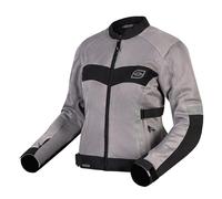 OZONE MOTO Dart Lady Veste de Moto Femme | Textile | Protecteurs Coudes et Épaules | Panneaux de Ventilation en Maille | Éléments Réfléchissants